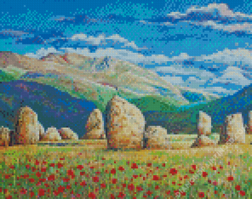 Stone Circle Art Diamond Paintings