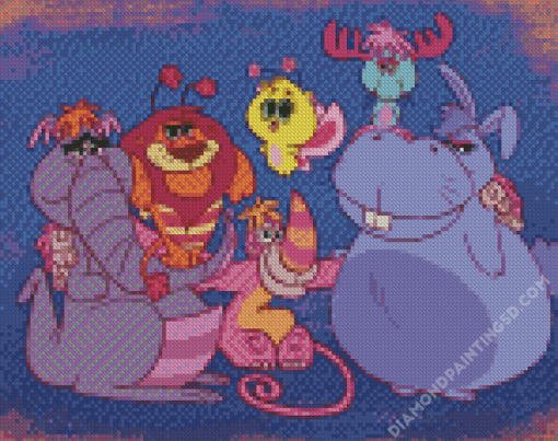 The Wuzzles Cartoon Diamond Paintings