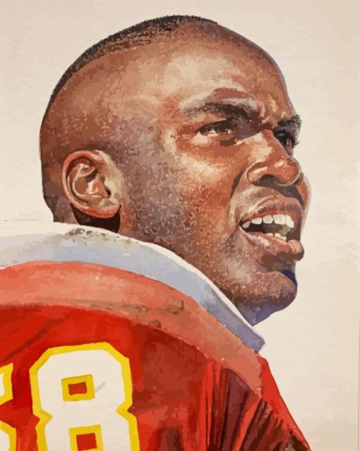 The Footballer Derrick Thomas Diamond Paintings