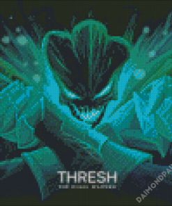 Thresh Video Game Character Diamond Paintings