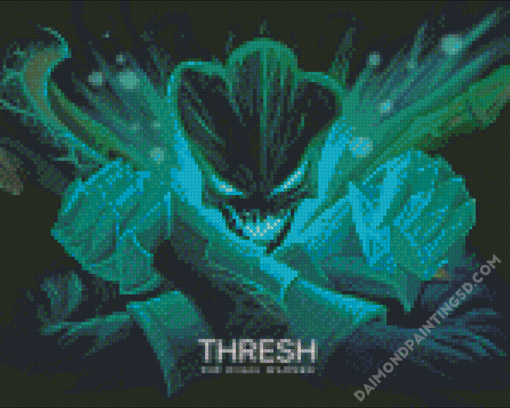 Thresh Video Game Character Diamond Paintings