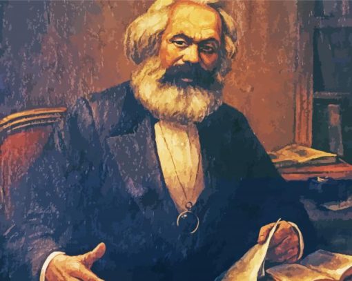 Vintage Karl Marx Diamond Paintings