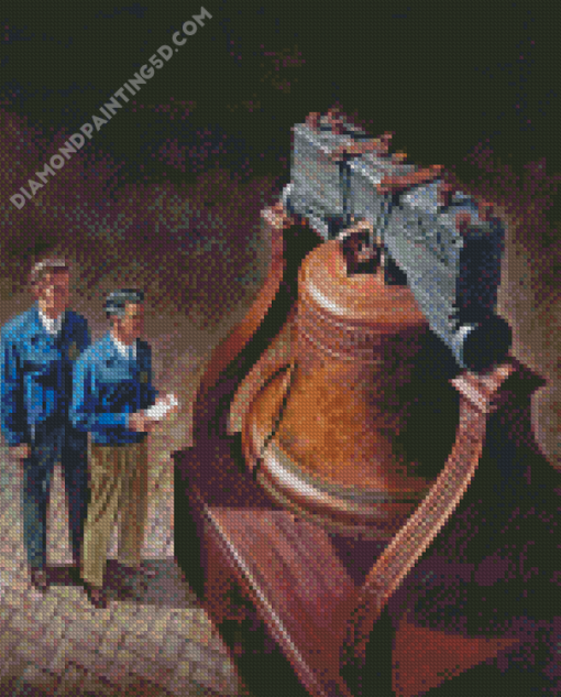 Vintage Liberty Bell Diamond Paintings