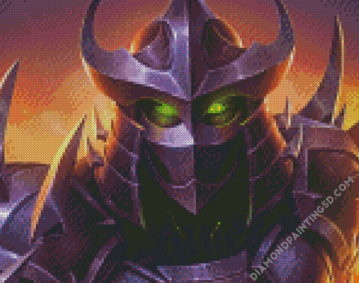 Warrior Shredder Tmnt Diamond Paintings