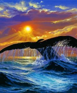 Whale Tail Art Diamond Paintings