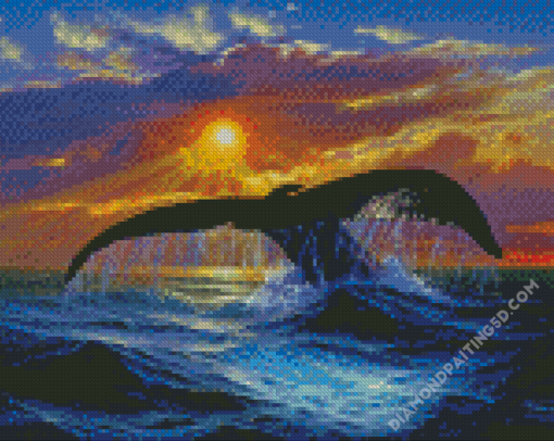 Whale Tail Art Diamond Paintings