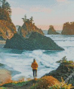 Wonderful Oregon Coast Diamond Paintings