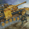 WW2 Tank Diamond Paintings