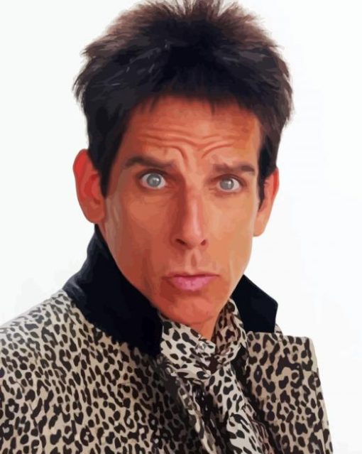 Zoolander 2 Blue Steel Diamond Paintings