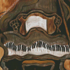 Abstract Piano Art Diamond Paintings