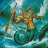 Aesthetic King Neptune Diamond Paintings