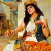 Algerian Girl Diamond Paintings