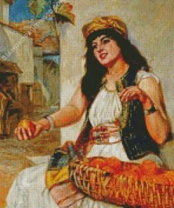 Algerian Girl Diamond Paintings