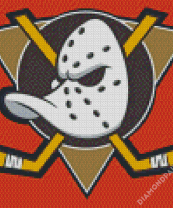 Anaheim Ducks Logo Diamond Paintings