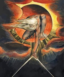 Ancient Of Days By William Blake Diamond Paintings