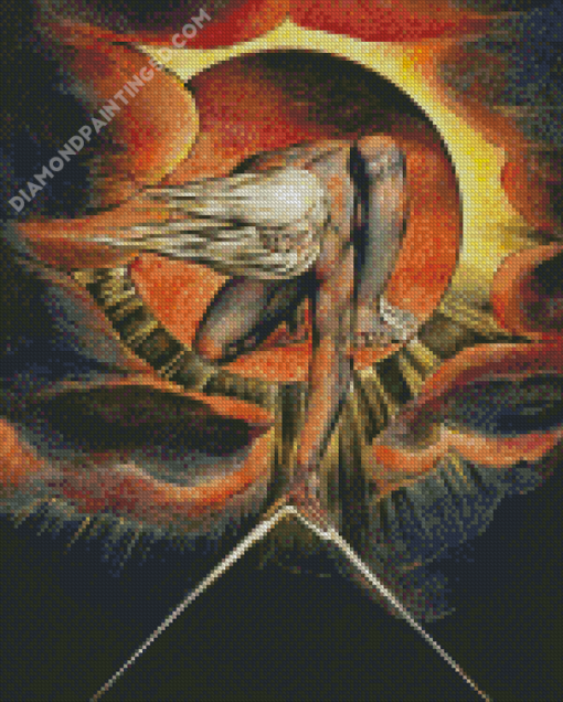 Ancient Of Days By William Blake Diamond Paintings