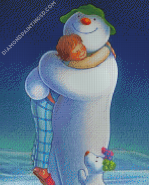 Animated Movie The Snowman Diamond Paintings