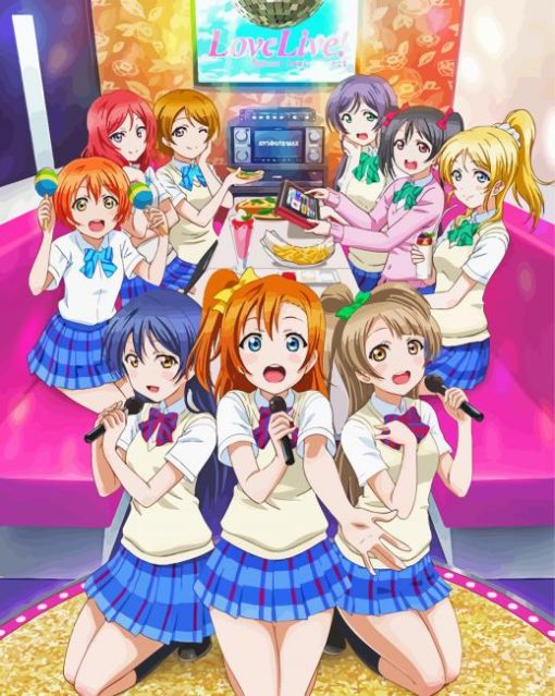 Anime Love Live School Idol Project Diamond Paintings