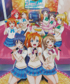 Anime Love Live School Idol Project Diamond Paintings