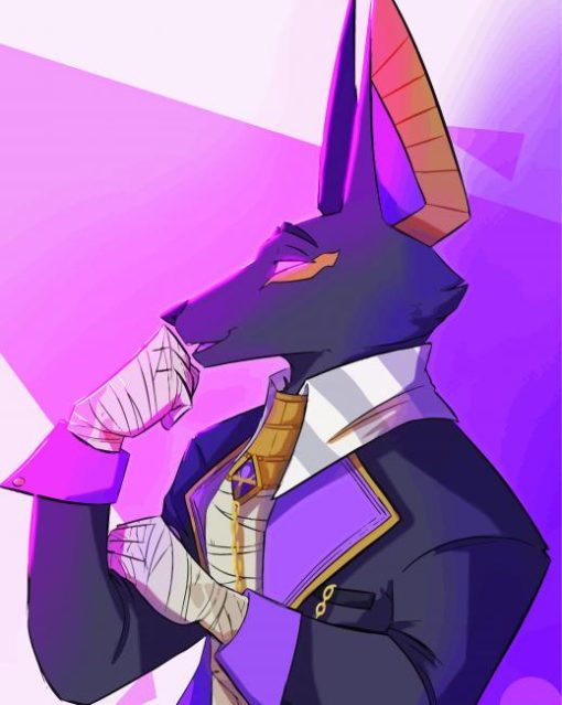 Anubis Dislyte Game Diamond Paintings