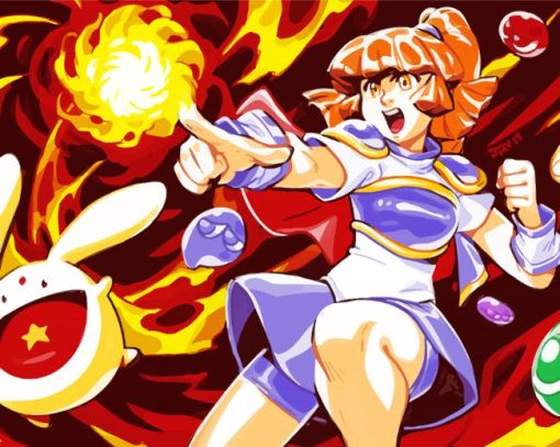 Arle Nadja Anime Girl Diamond Paintings