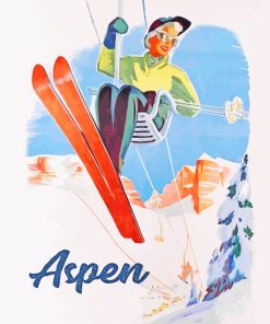 Aspen Ski Diamond Paintings