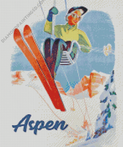 Aspen Ski Diamond Paintings