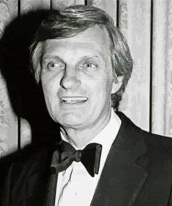 Black And White Alan Alda Diamond Paintings