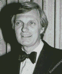 Black And White Alan Alda Diamond Paintings