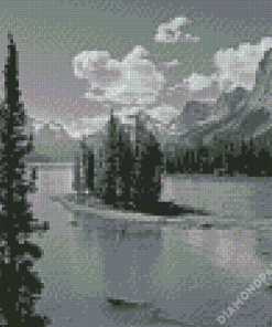 Black And White Landscape Diamond Paintings