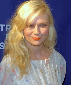 Blond Kirsten Dunst Diamond Paintings