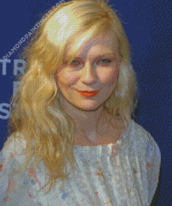 Blond Kirsten Dunst Diamond Paintings