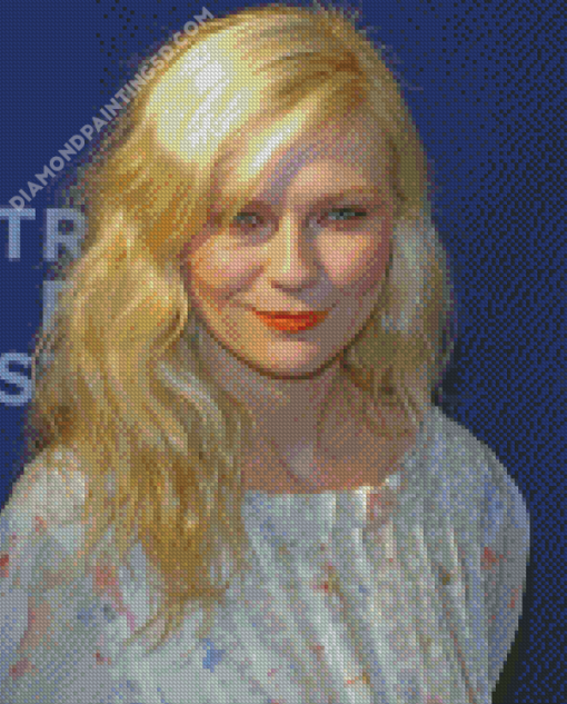 Blond Kirsten Dunst Diamond Paintings