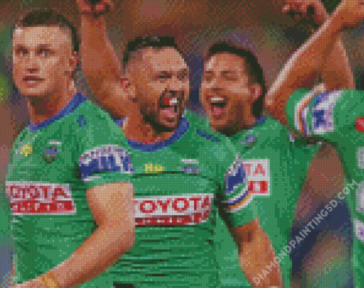 Canberra Raiders NRL Diamond Paintings