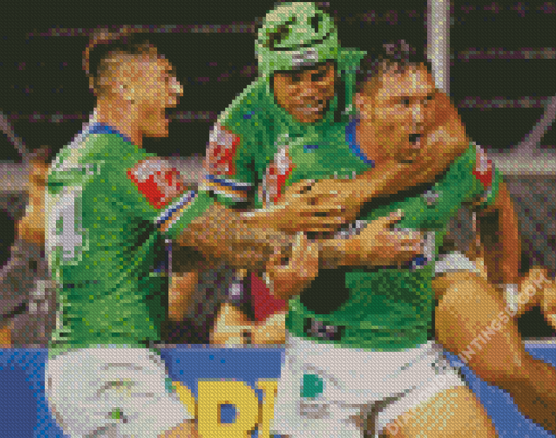 Canberra Raiders Team Diamond Paintings