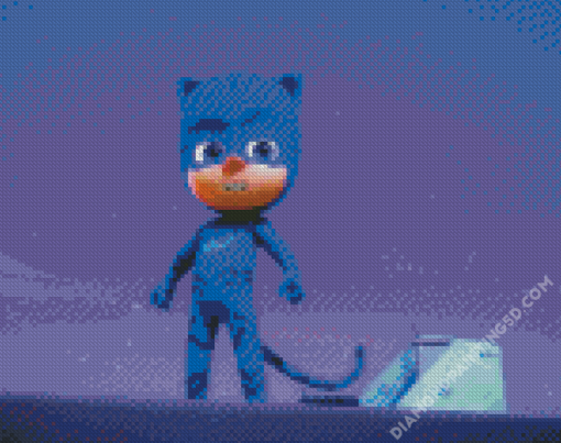 Catboy Pj Masks Hero Diamond Paintings