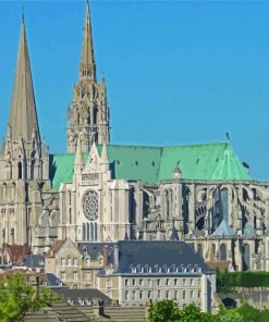 Chartres Cathedral In France Diamond Paintings