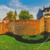 Chateau Des Ducs De Bretagne Nantes Diamond Paintings