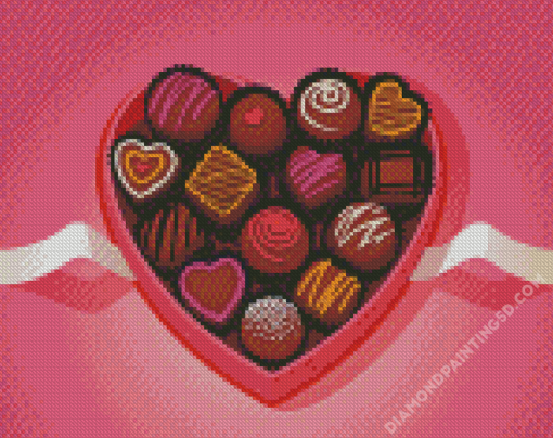 Chocolate Box Illustration Diamond Paintings