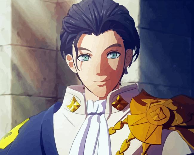 Claude Fire Emblem Three Houses Character Diamond Paintings