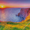 Cliffs of Moher At Sunset Diamond Paintings