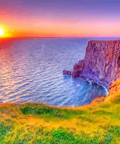 Cliffs of Moher At Sunset Diamond Paintings