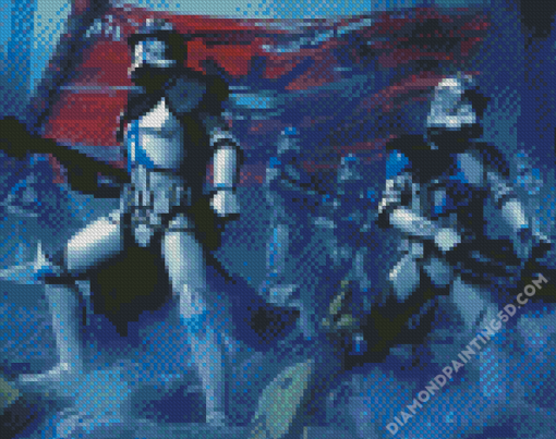 Clone Trooper Star Wars Characters Diamond Paintings