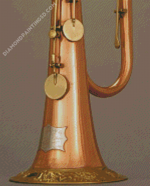 Coppery Bugle Diamond Paintings