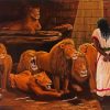 Daniel In The Lions Den Art Diamond Paintings