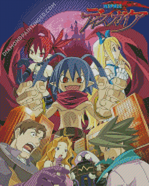 Disgaea Anime Serie Poster Diamond Paintings