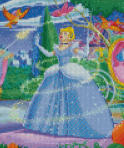 Disney Cinderella Characters Diamond Paintings