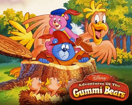 Disney Gummi Bears Cartoon Diamond Paintings