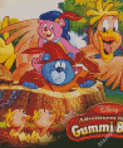 Disney Gummi Bears Cartoon Diamond Paintings