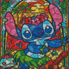 Disney Stitch Stained Glass Diamond Paintings